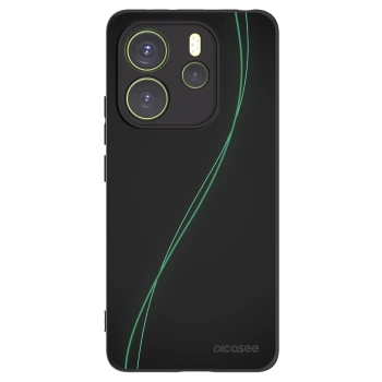 Picasee Xiaomi Redmi Note 14 4G Hülle - Schwarzes Silikon - Be Different