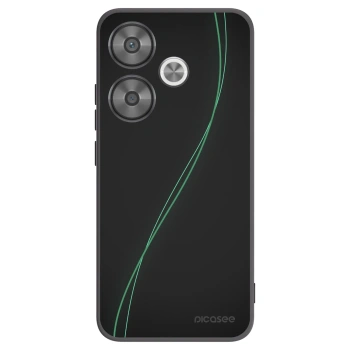 Picasee Xiaomi Poco F6 Hülle - Schwarzes Silikon - Be Different