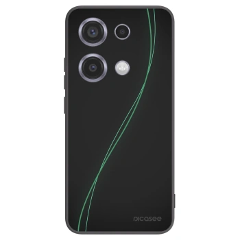 Picasee Xiaomi Redmi Note 14S Hülle - Schwarzes Silikon - Be Different