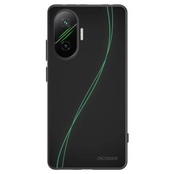 Picasee Xiaomi Poco F7 5G Hülle - Schwarzes Silikon - Be Different