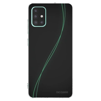 Picasee Samsung Galaxy A51 A515F Hülle - Transparentes Silikon - Be Different