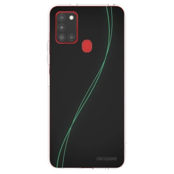 Picasee Samsung Galaxy A21s Hülle - Transparentes Silikon - Be Different