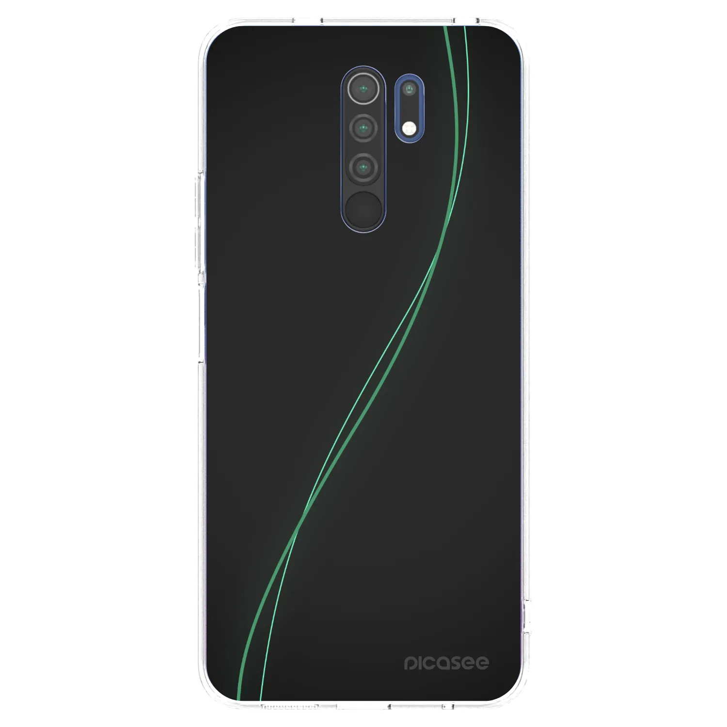 Picasee Xiaomi Redmi 9 Hülle - Transparentes Silikon - Be Different