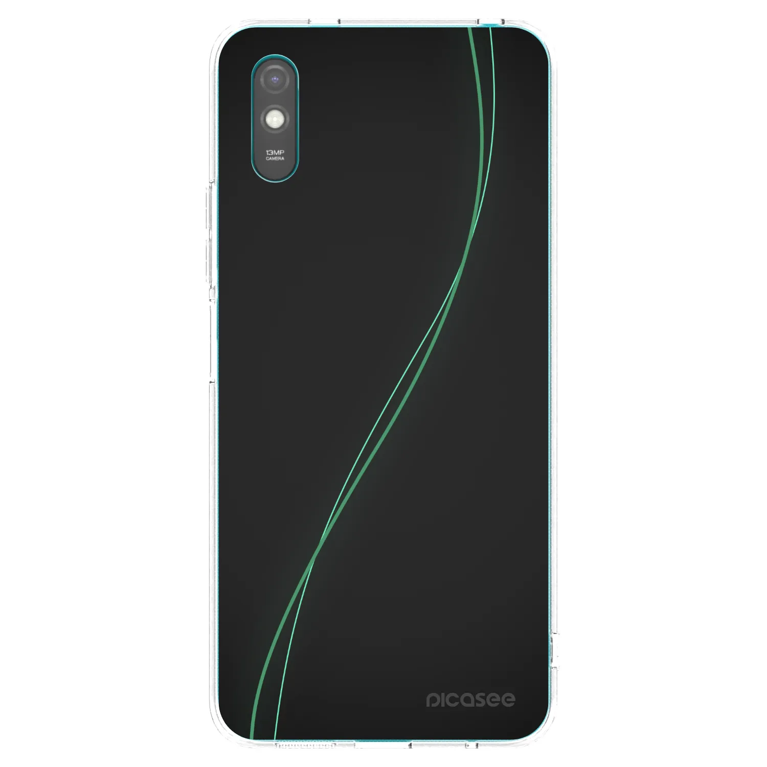 Picasee Xiaomi Redmi 9A Hülle - Transparentes Silikon - Be Different