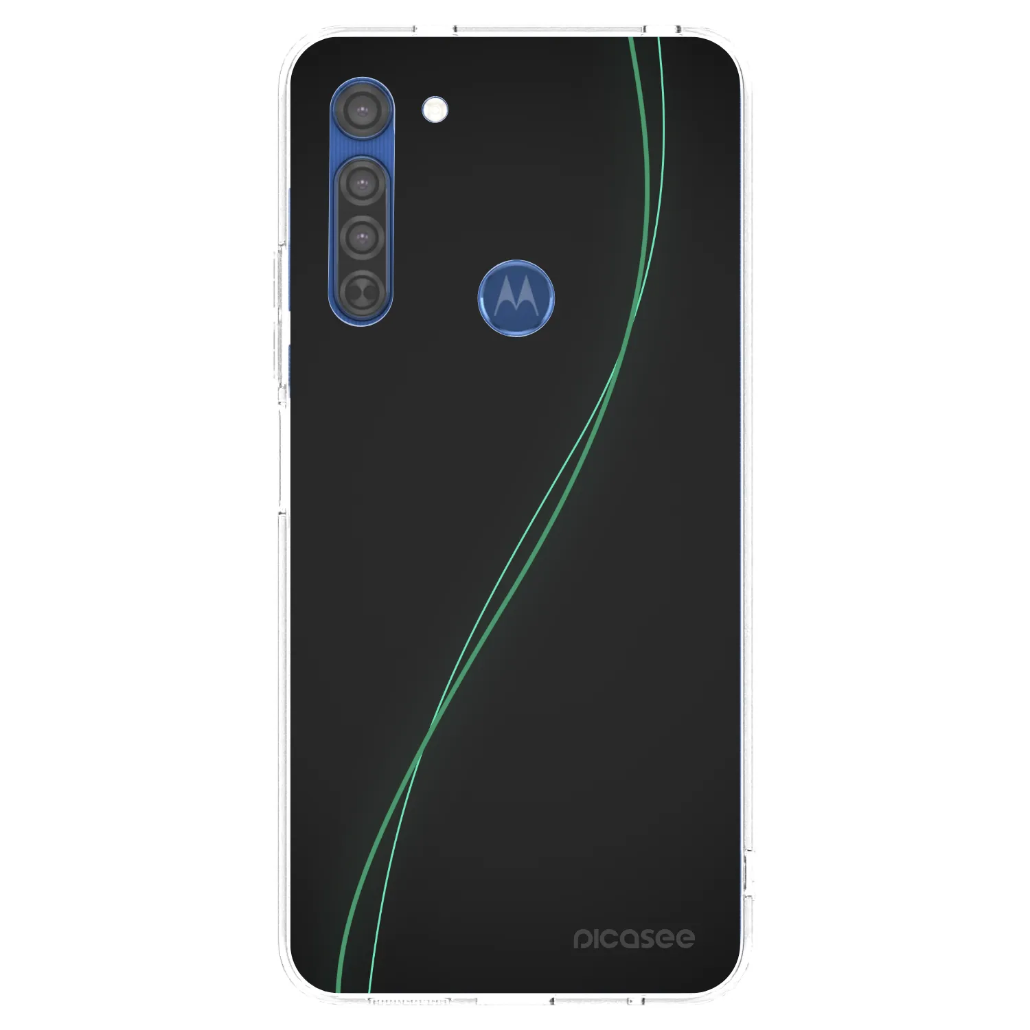Picasee Motorola Moto G8 Hülle - Transparentes Silikon - Be Different