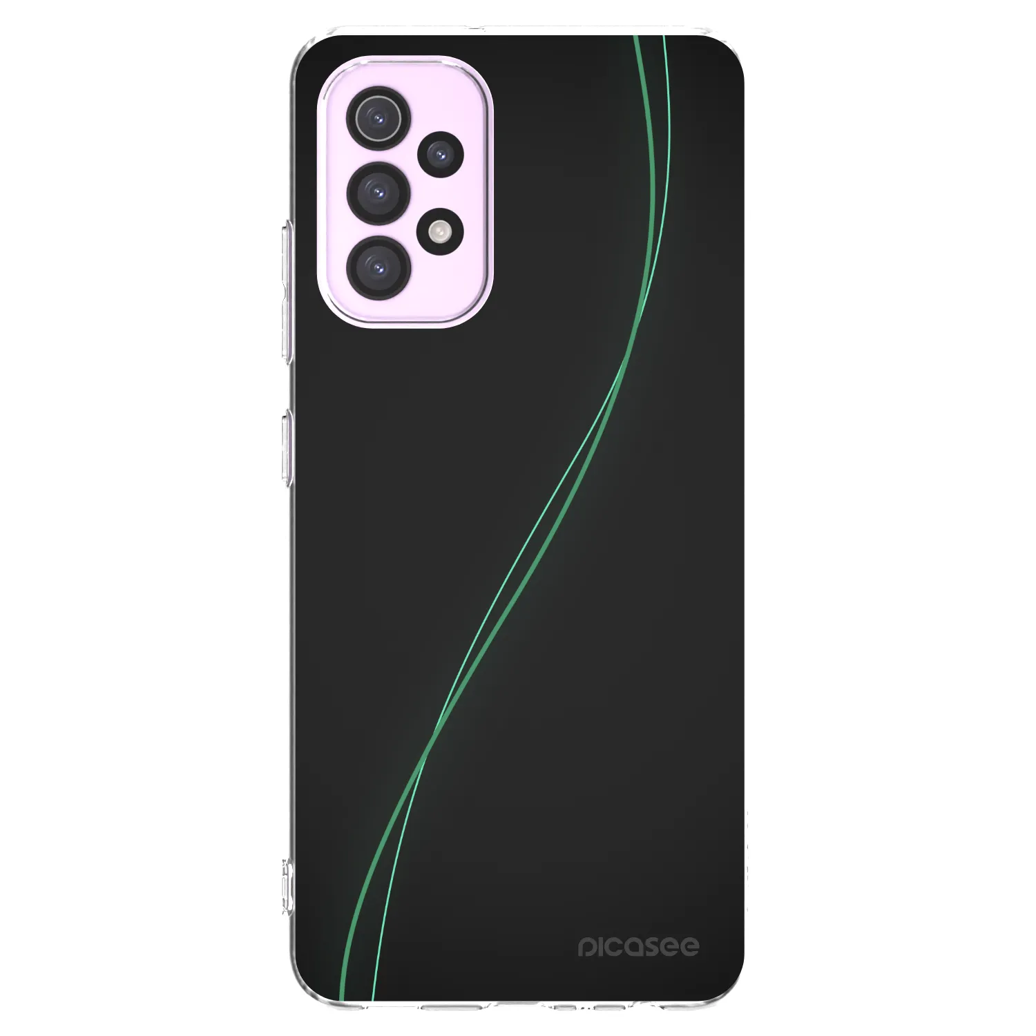 Picasee Samsung Galaxy A32 5G A326B Hülle - Transparentes Silikon - Be Different