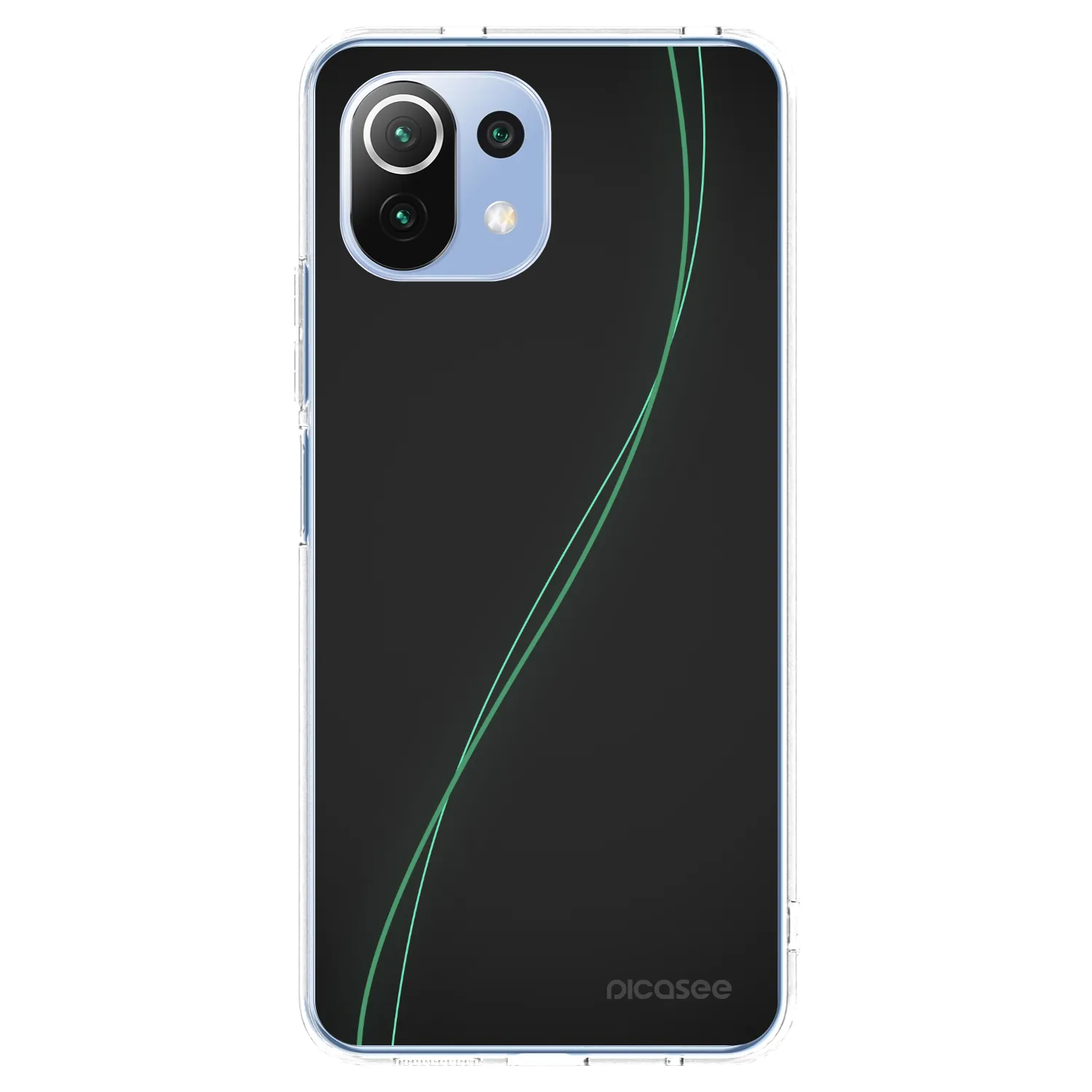 Picasee Xiaomi Mi 11 Lite Hülle - Transparentes Silikon - Be Different