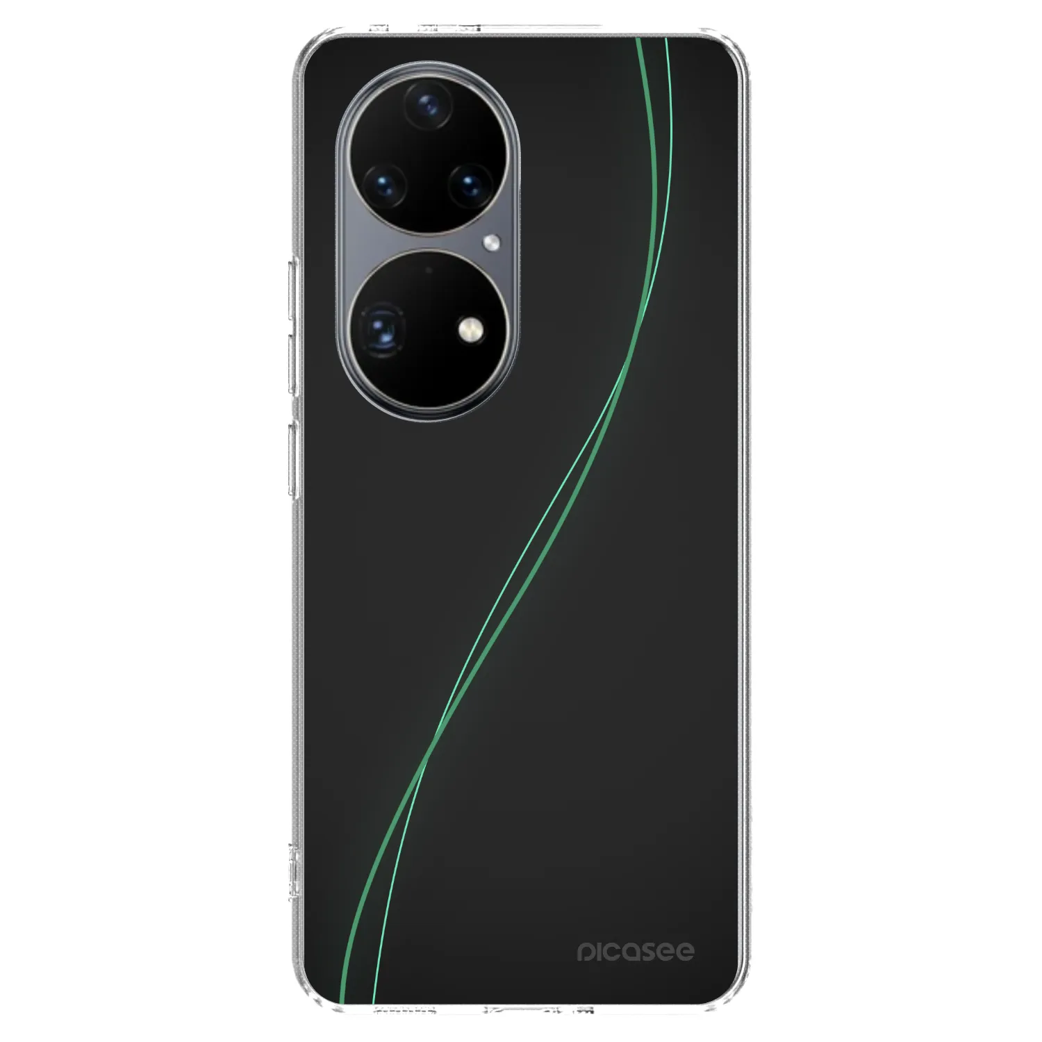 Picasee Huawei P50 Hülle - Transparentes Silikon - Be Different
