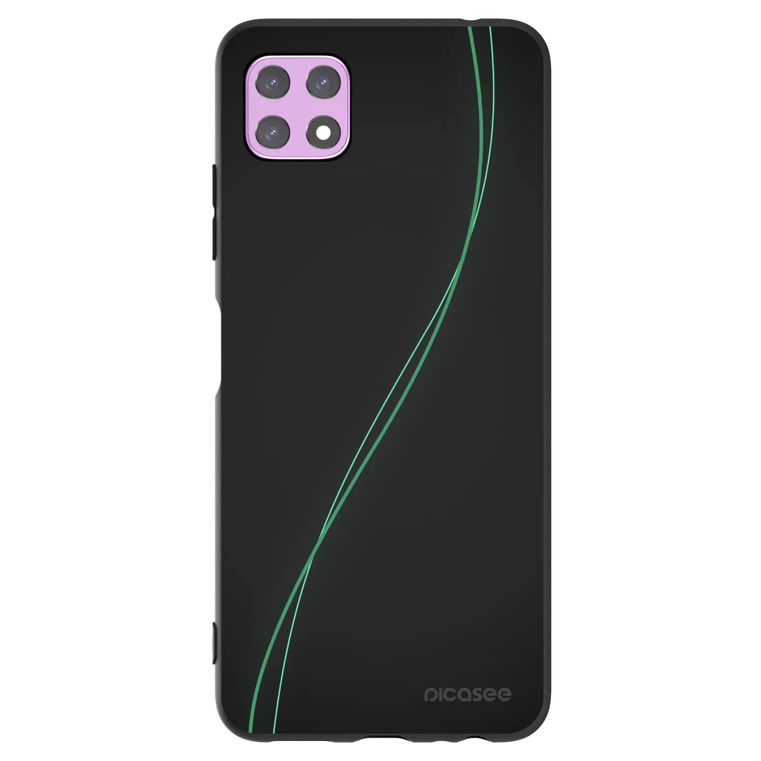 Picasee Samsung Galaxy A22 A226B 5G Hülle - Schwarzes Silikon - Be Different