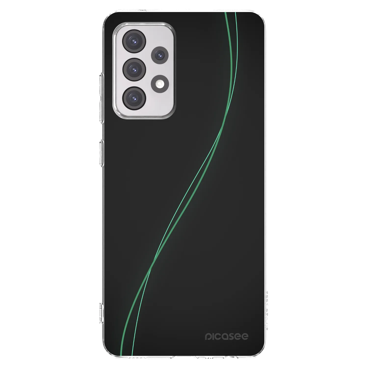 Picasee Samsung Galaxy A52s 5G A528B Hülle - Transparentes Silikon - Be Different