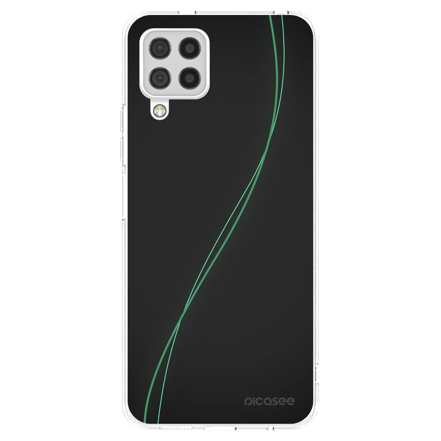 Picasee Samsung Galaxy A22 A225F 4G Hülle - Transparentes Silikon - Be Different