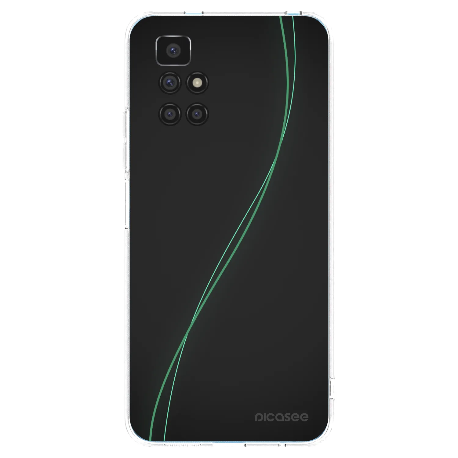 Picasee Xiaomi Redmi 10 Hülle - Transparentes Silikon - Be Different