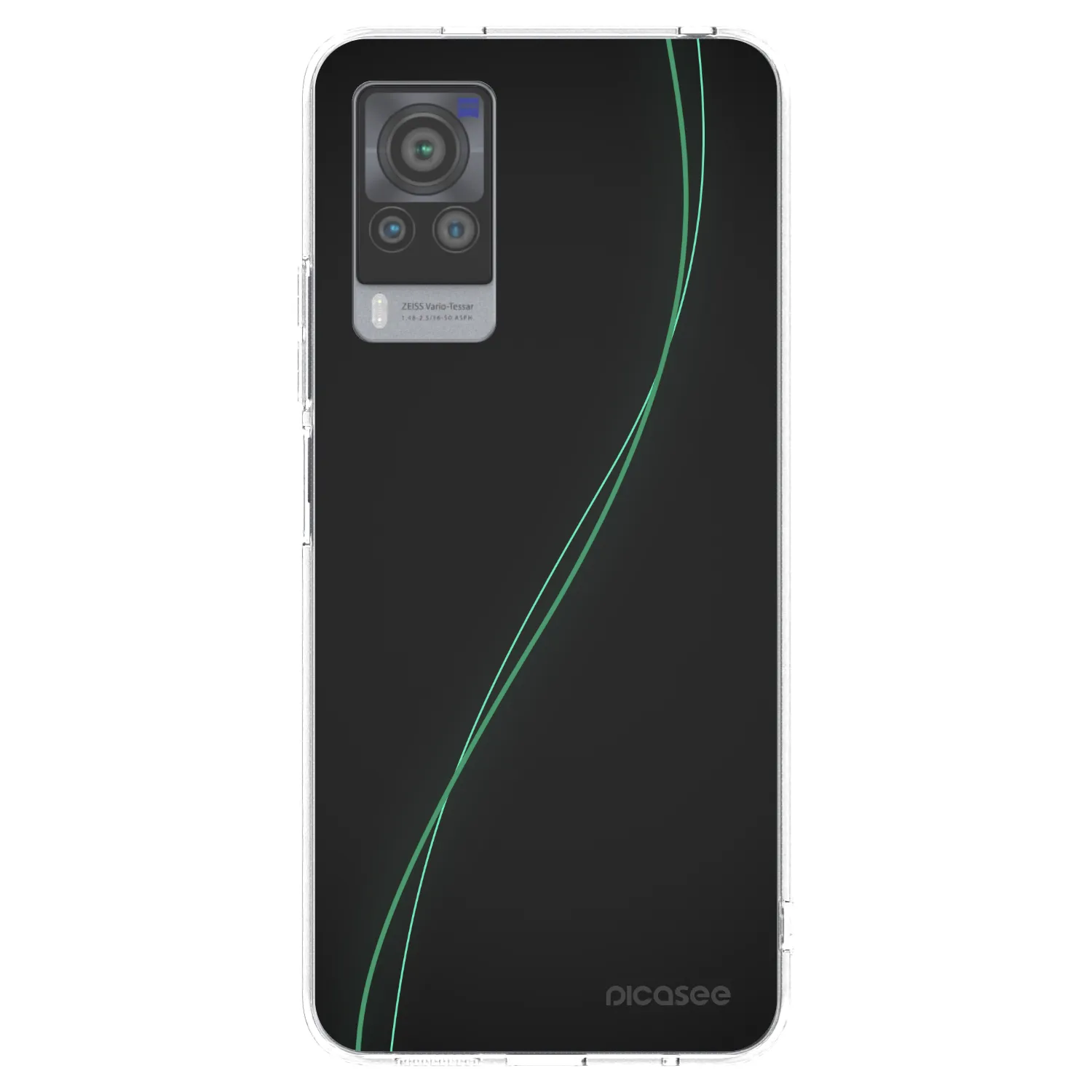Picasee Vivo X60 Pro 5G Hülle - Transparentes Silikon - Be Different