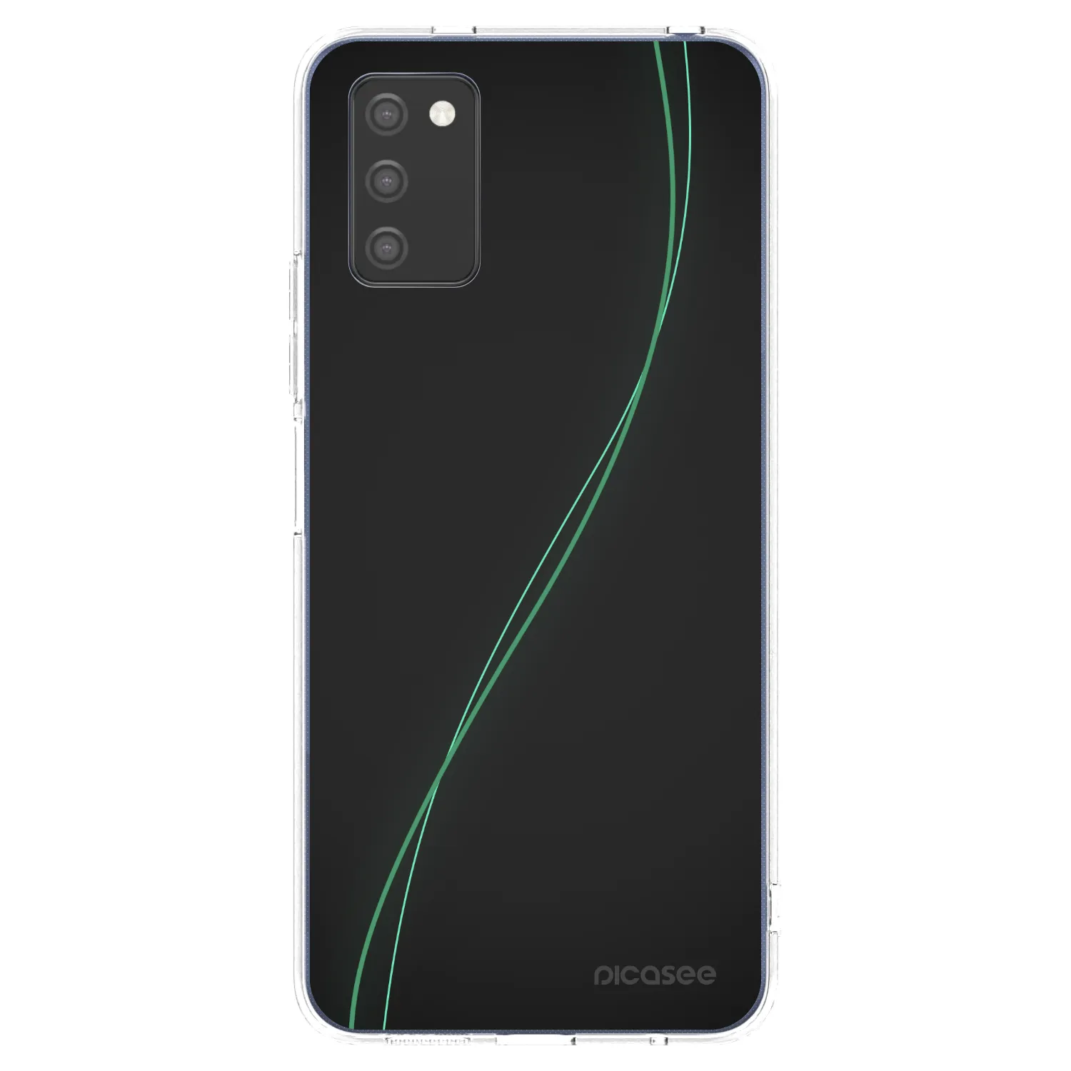 Picasee Samsung Galaxy A03s A037G Hülle - Transparentes Silikon - Be Different