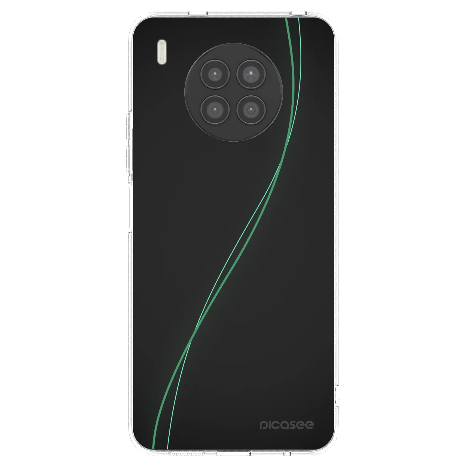 Picasee Huawei Nova 8i Hülle - Transparentes Silikon - Be Different