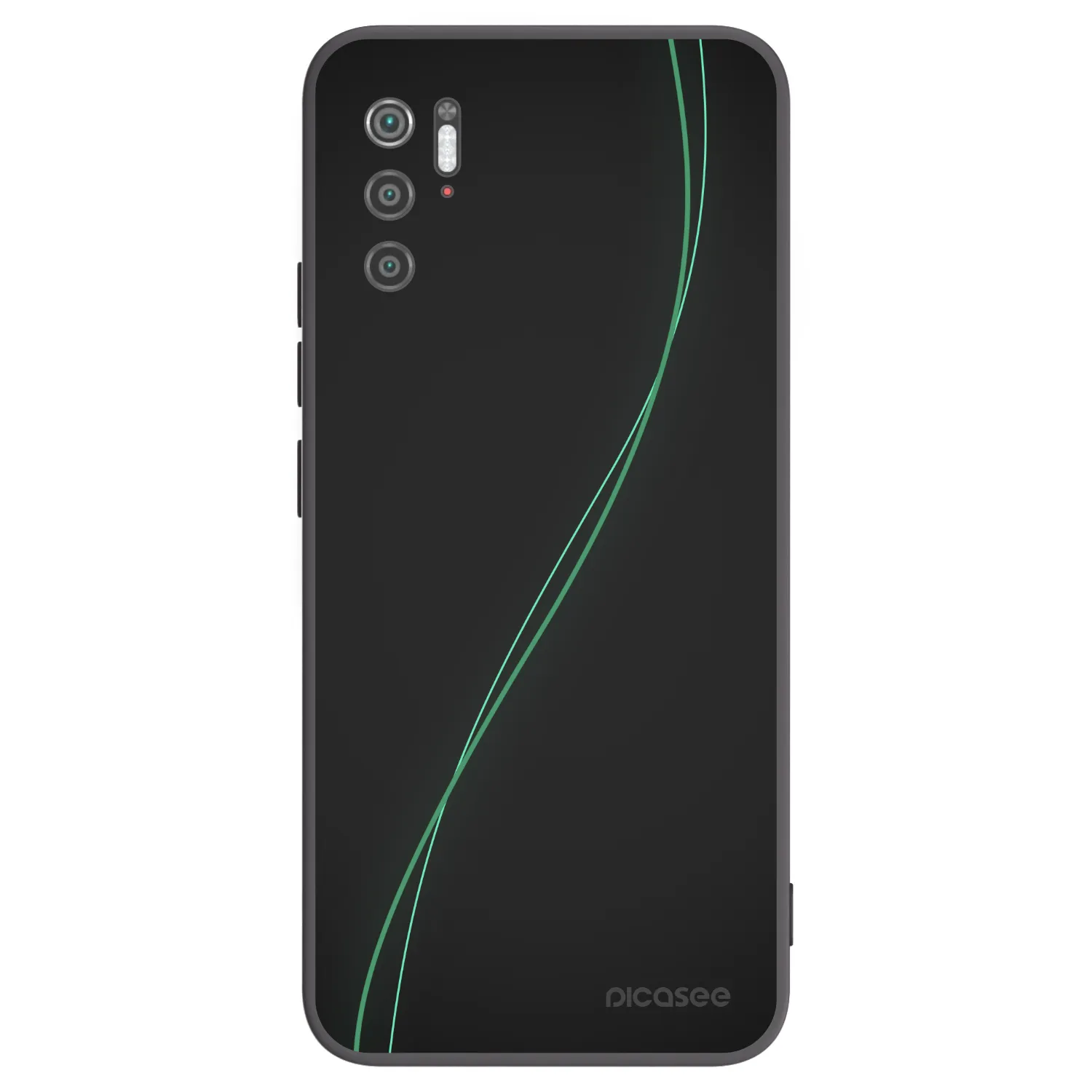 Picasee Xiaomi Poco M3 Pro 5G Hülle - Schwarzes Silikon - Be Different