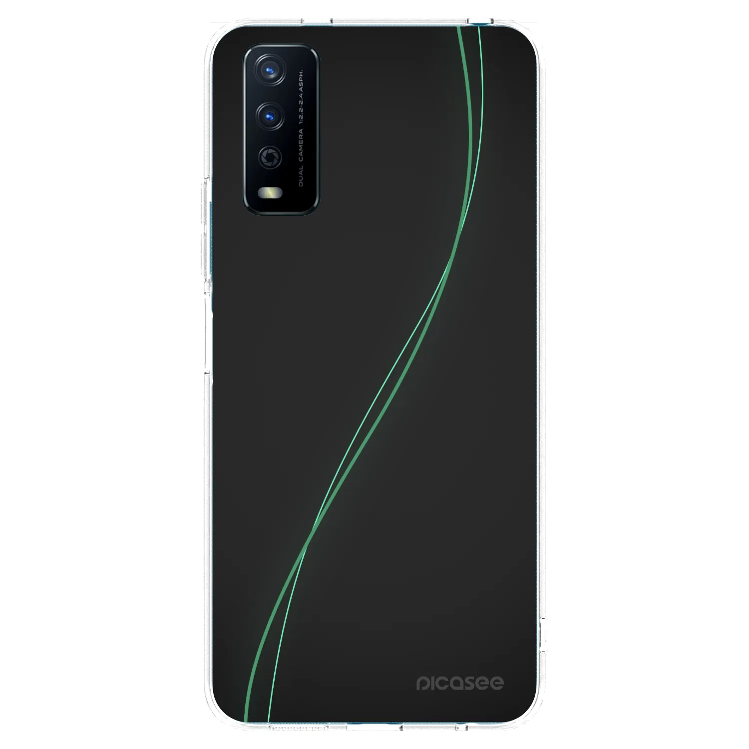 Picasee Vivo Y11s Hülle - Transparentes Silikon - Be Different