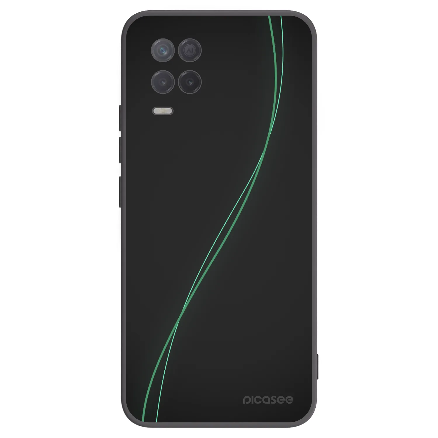 Picasee Realme 8 5G Hülle - Schwarzes Silikon - Be Different