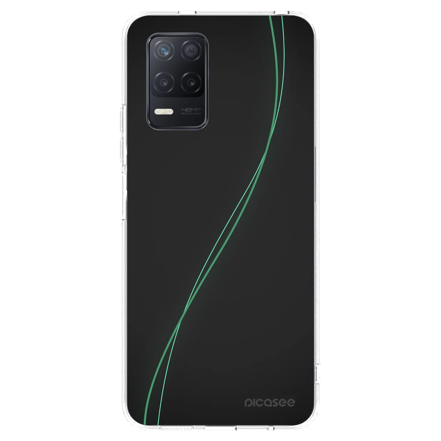 Picasee Realme 8 5G Hülle - Transparentes Silikon - Be Different
