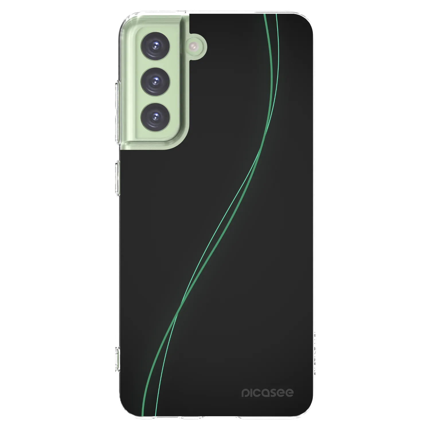 Picasee Samsung Galaxy S21 FE 5G Hülle - Transparentes Silikon - Be Different