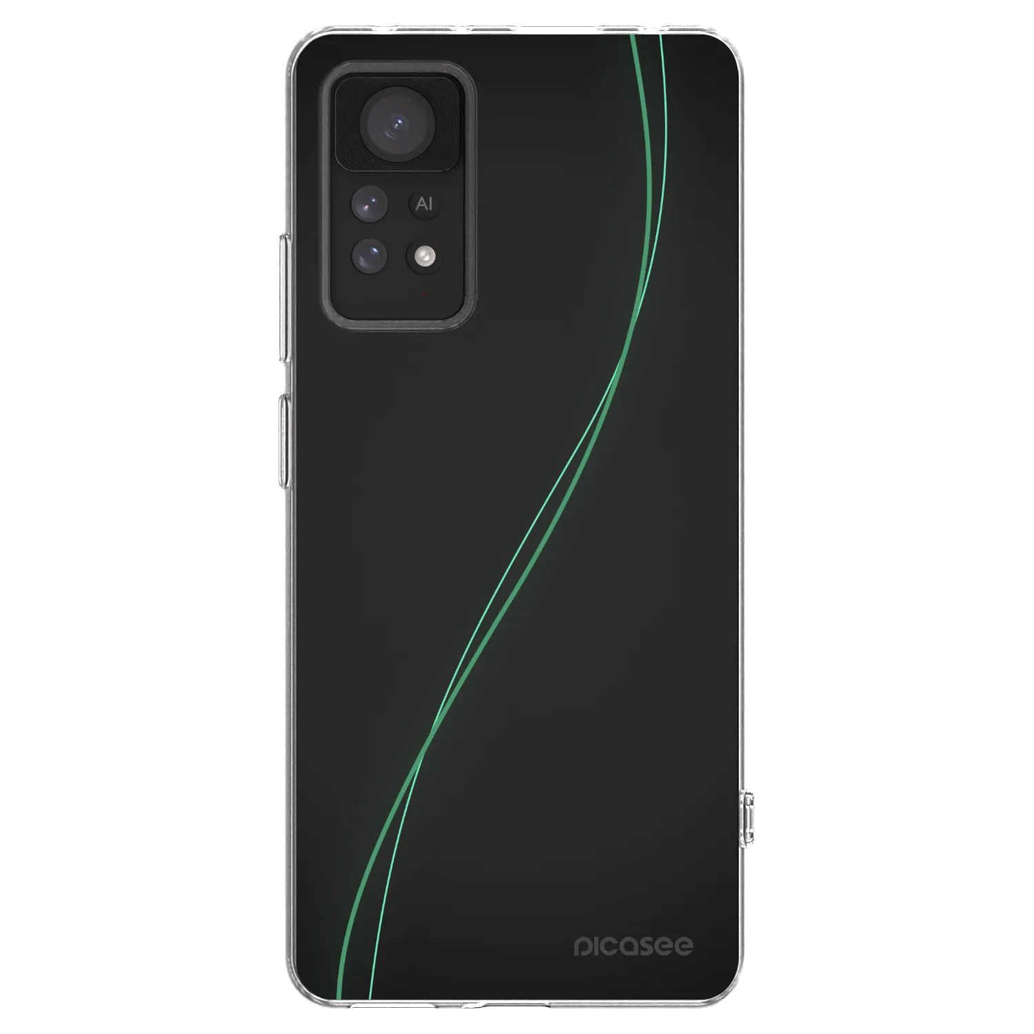 Picasee Xiaomi Redmi Note 11 Pro Hülle - Transparentes Silikon - Be Different