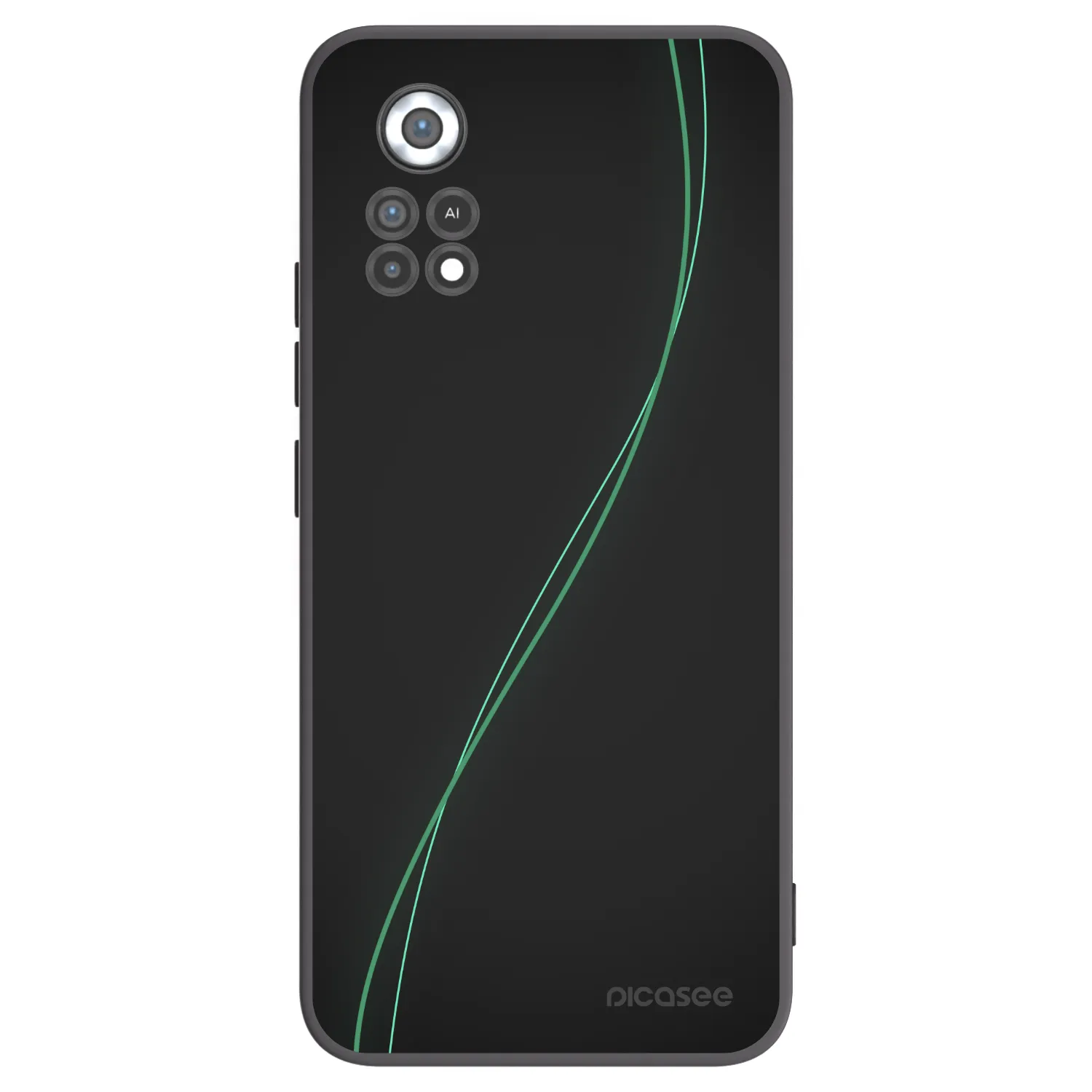 Picasee Xiaomi Poco X4 Pro 5G Hülle - Schwarzes Silikon - Be Different