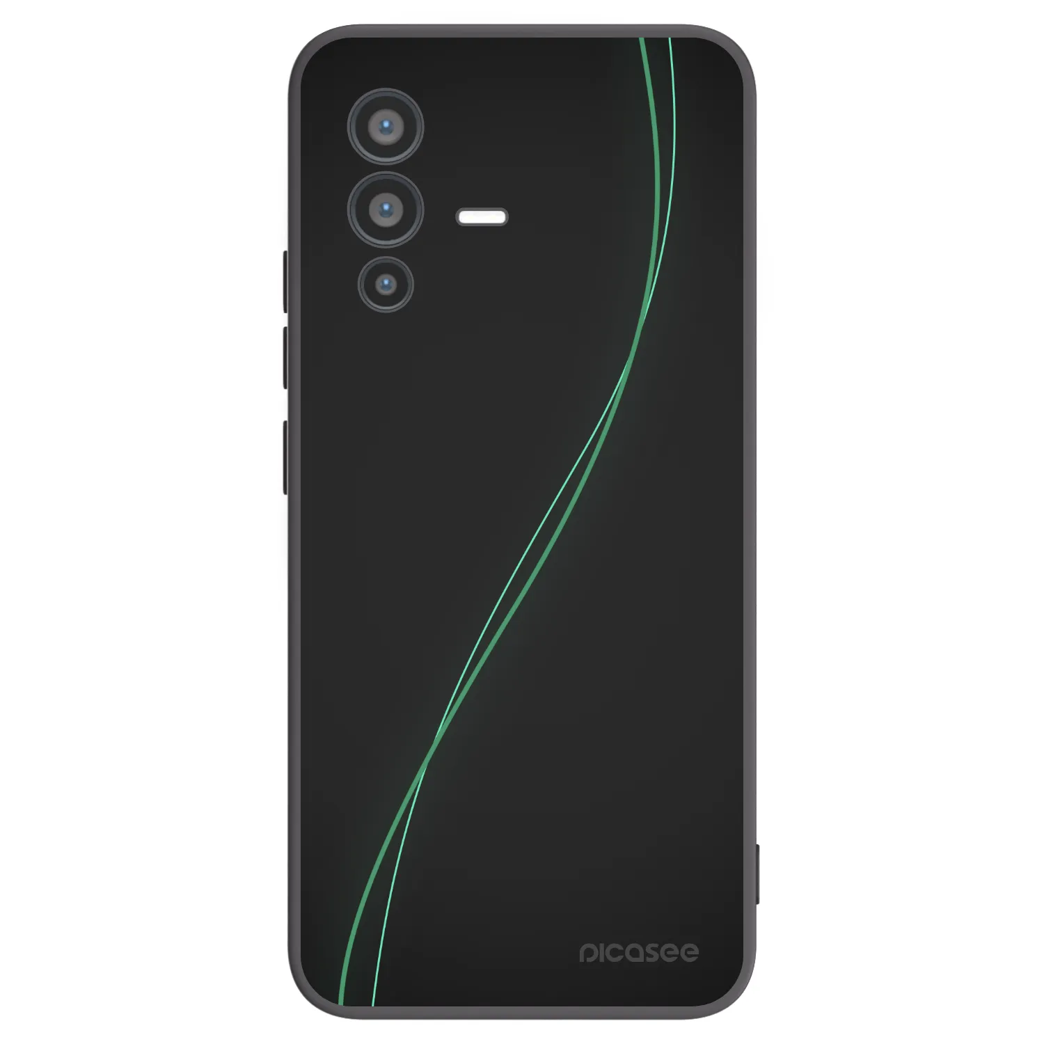 Picasee Vivo V23 5G Hülle - Schwarzes Silikon - Be Different