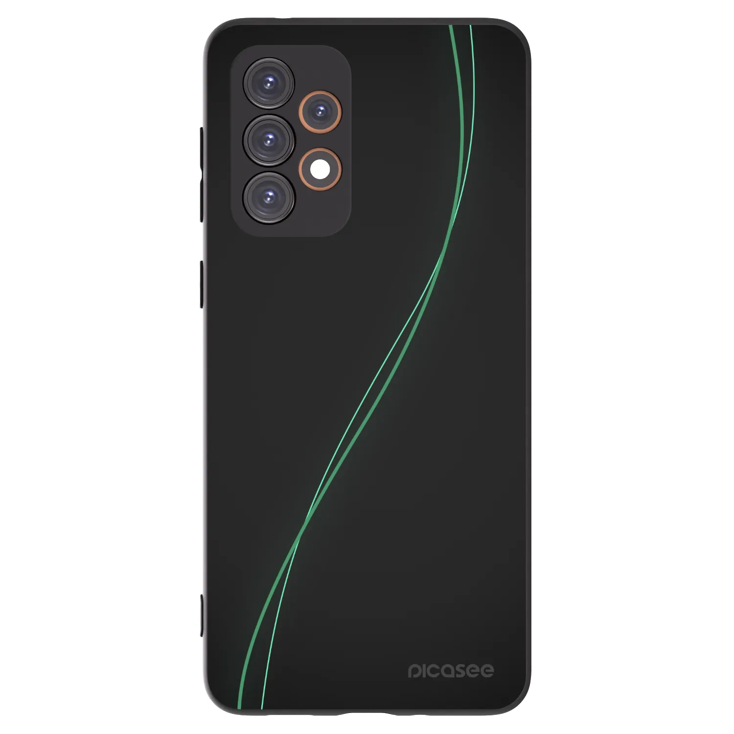 Picasee Samsung Galaxy A33 5G A336 Hülle - Schwarzes Silikon - Be Different