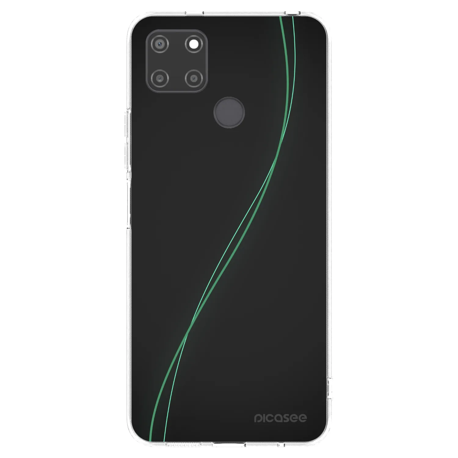 Picasee Realme C21Y Hülle - Transparentes Silikon - Be Different