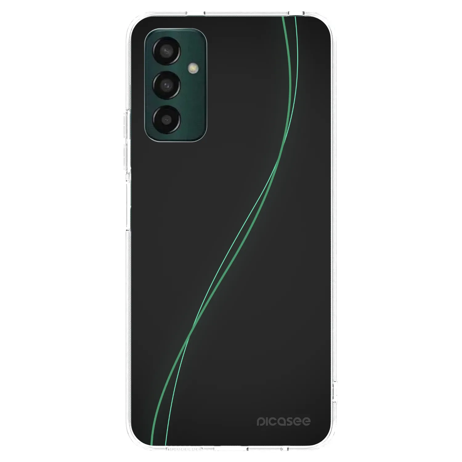 Picasee Samsung Galaxy M23 5G Hülle - Transparentes Silikon - Be Different