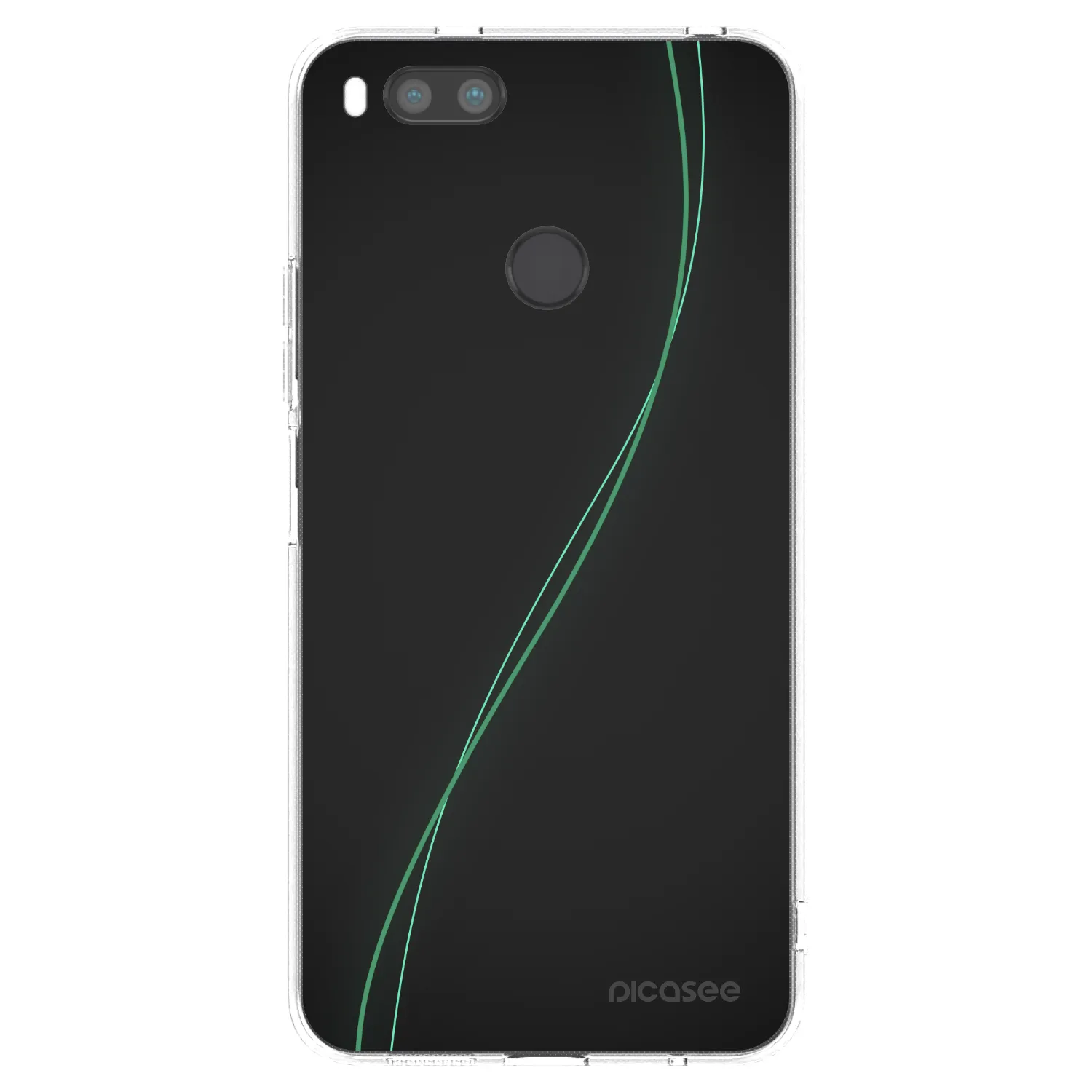 Picasee Xiaomi Redmi A1 Hülle - Transparentes Silikon - Be Different