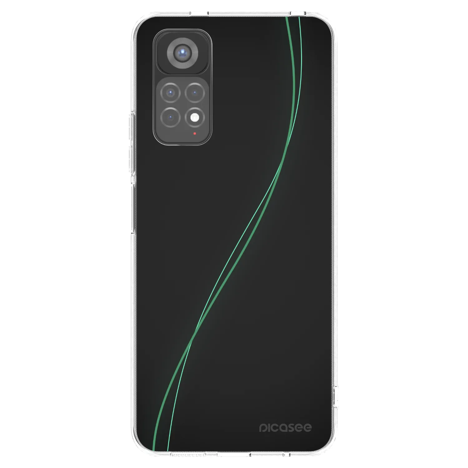 Picasee Xiaomi Redmi Note 11S 5G Hülle - Transparentes Silikon - Be Different