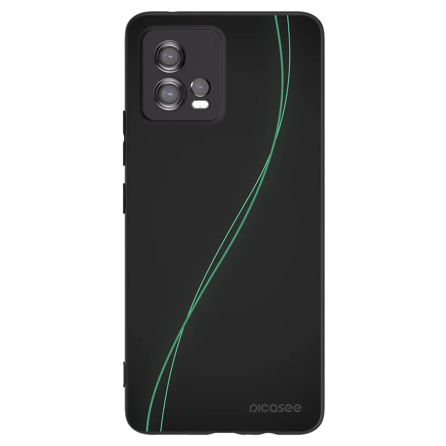 Picasee Motorola Moto G72 Hülle - Schwarzes Silikon - Be Different
