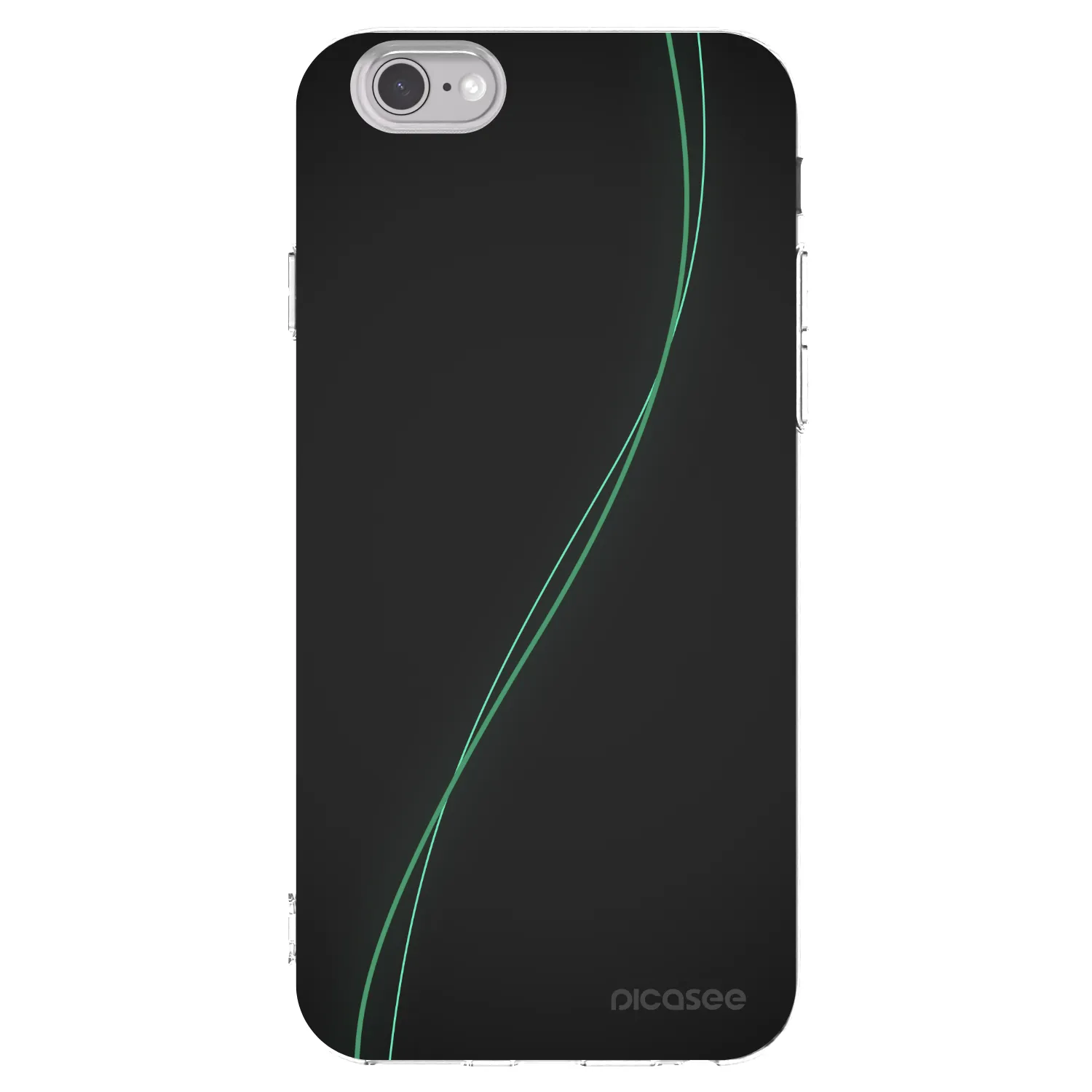Picasee Apple iPhone 6/6S Hülle - Transparentes Silikon - Be Different