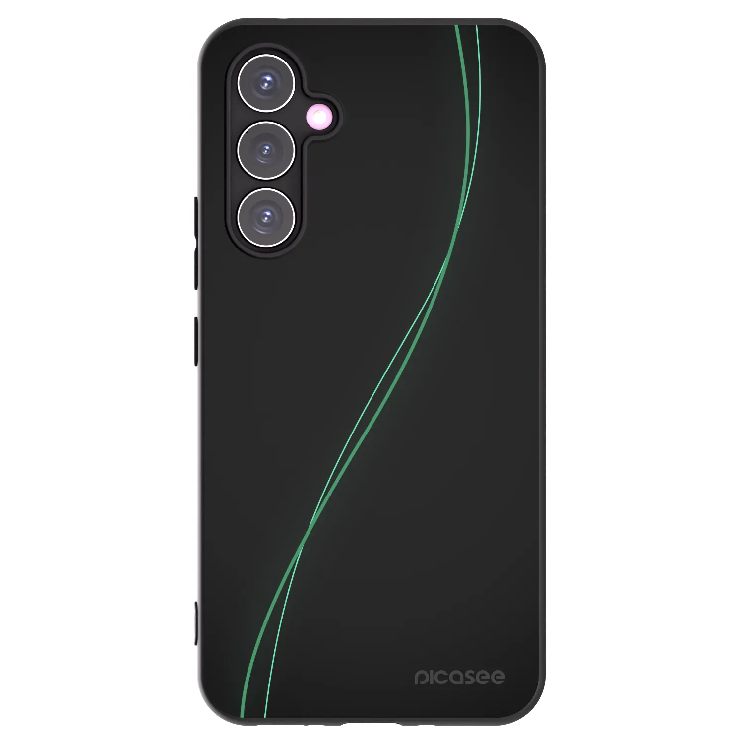 Picasee Samsung Galaxy A54 5G A546B Hülle - Schwarzes Silikon - Be Different