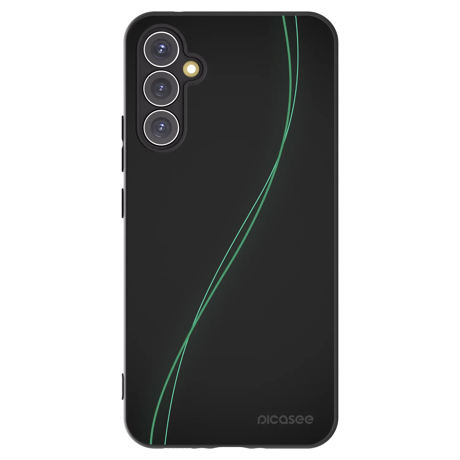 Picasee Samsung Galaxy A34 5G A346B Hülle - Schwarzes Silikon - Be Different