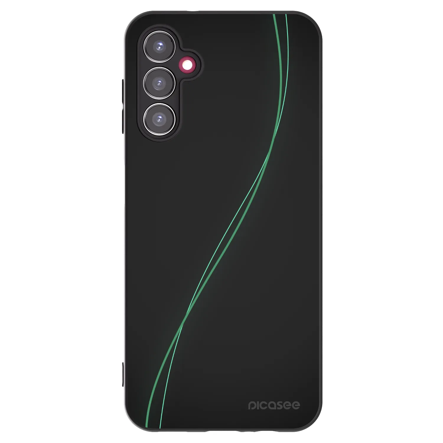 Picasee Samsung Galaxy A14 4G A145R Hülle - Schwarzes Silikon - Be Different