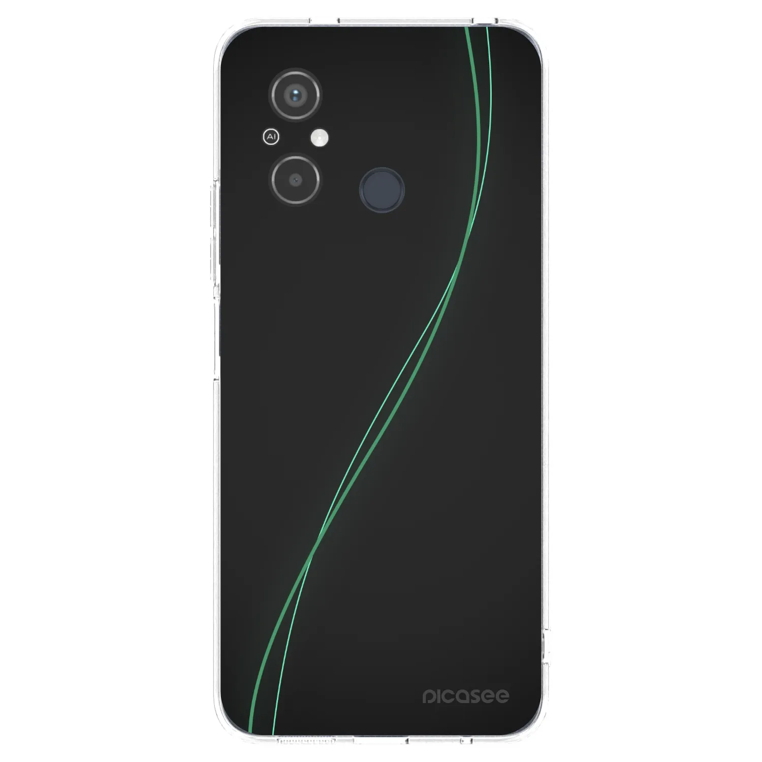 Picasee Xiaomi Redmi 12C Hülle - Transparentes Silikon - Be Different