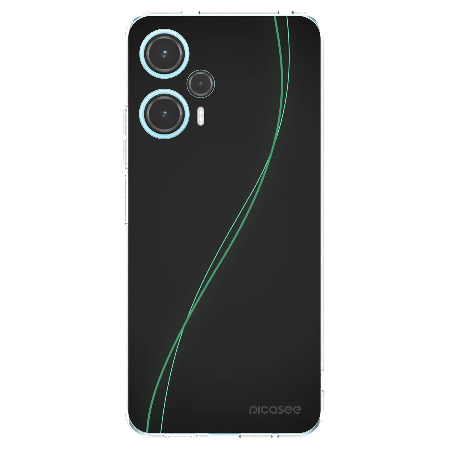 Picasee Xiaomi Poco F5 Hülle - Transparentes Silikon - Be Different