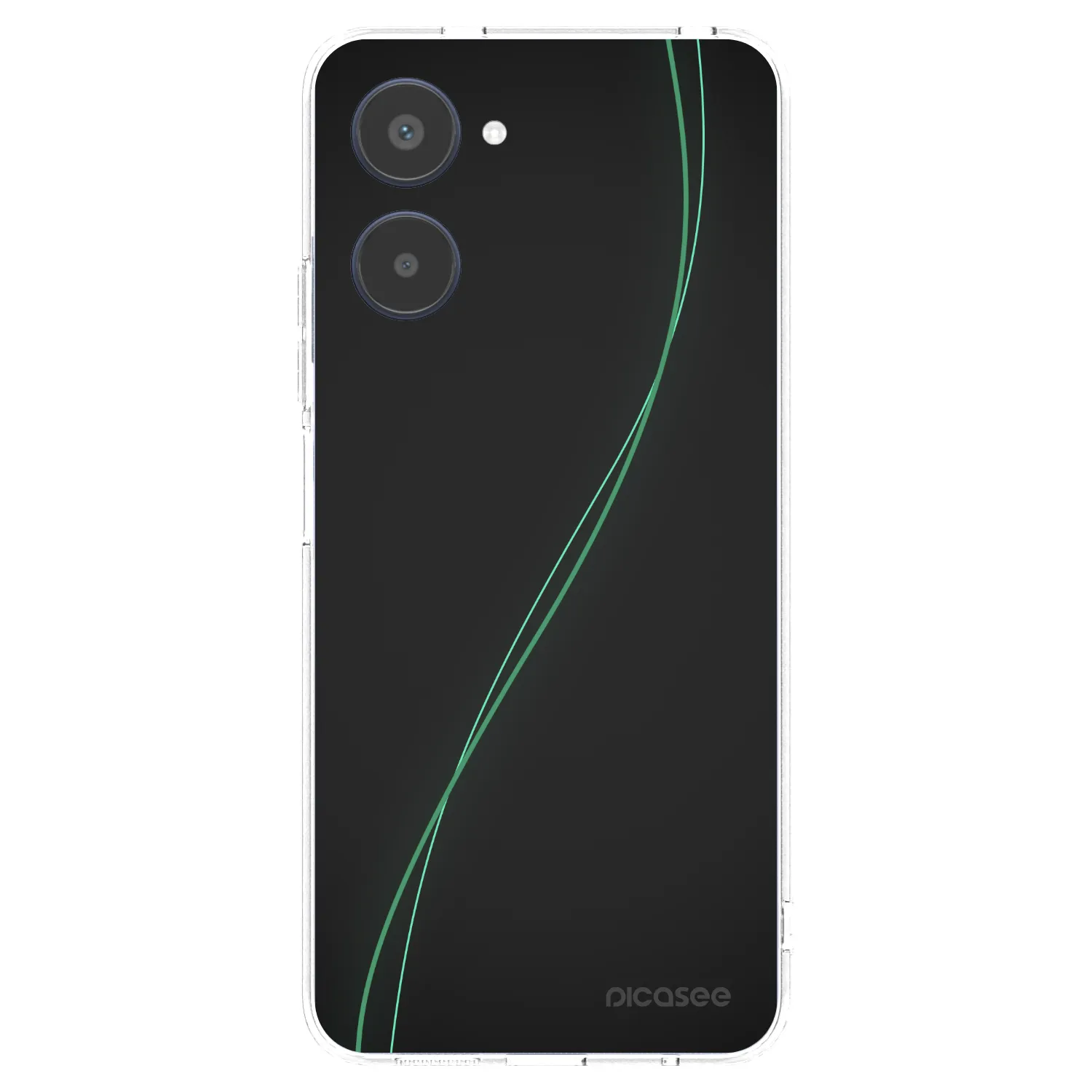 Picasee Realme 10 4G Hülle - Transparentes Silikon - Be Different