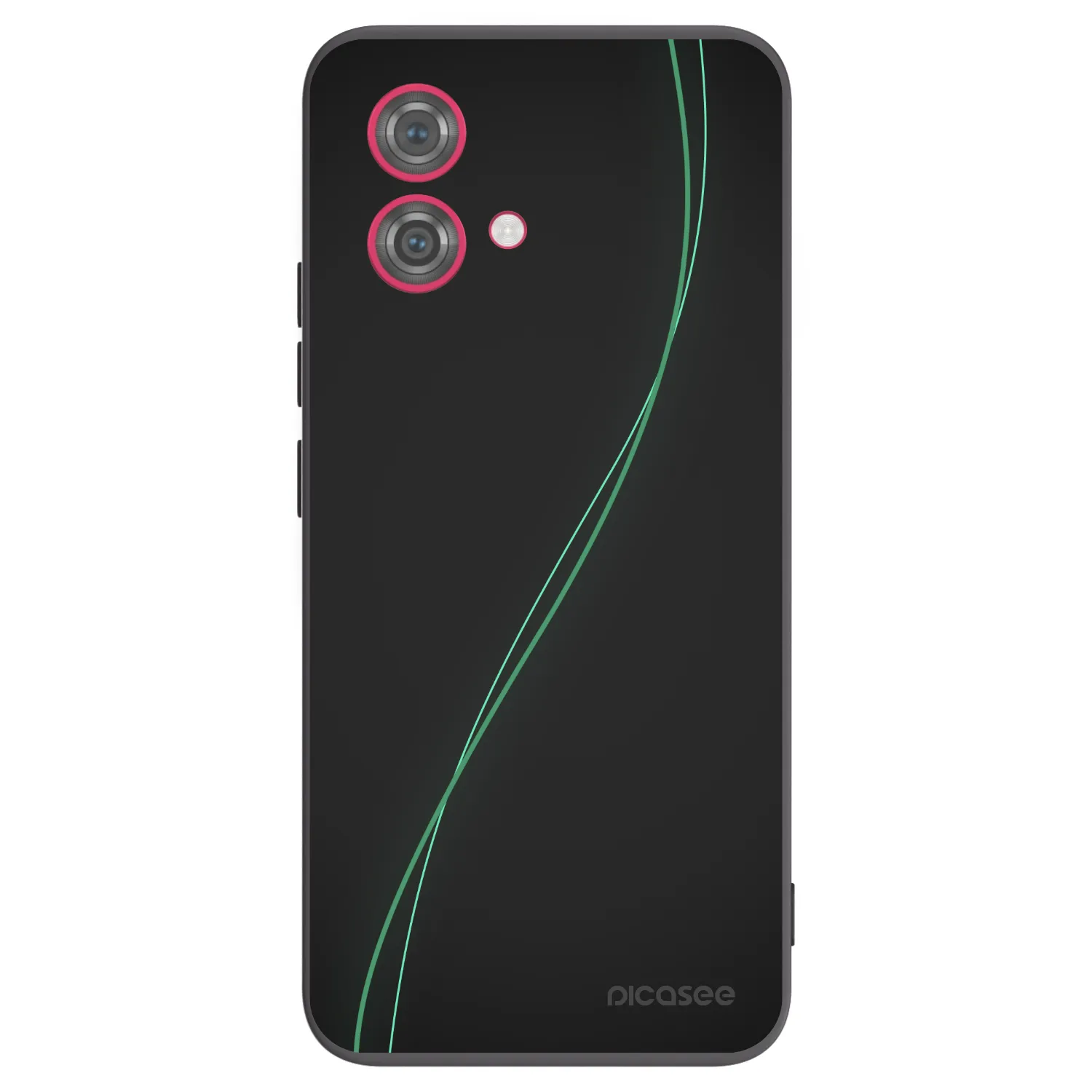 Picasee Motorola Moto G84 5G Hülle - Schwarzes Silikon - Be Different
