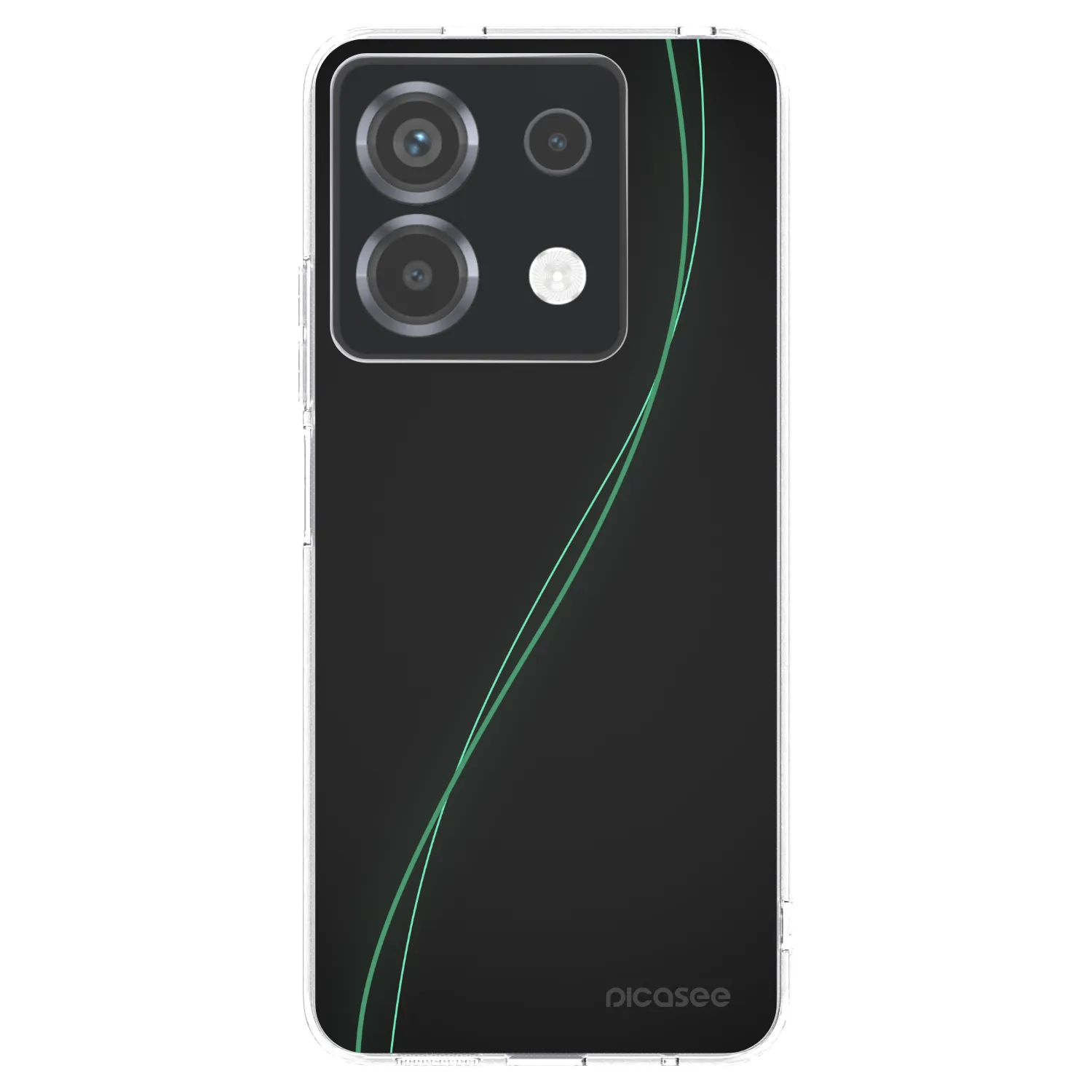 Picasee Xiaomi Poco X6 Hülle - Transparentes Silikon - Be Different