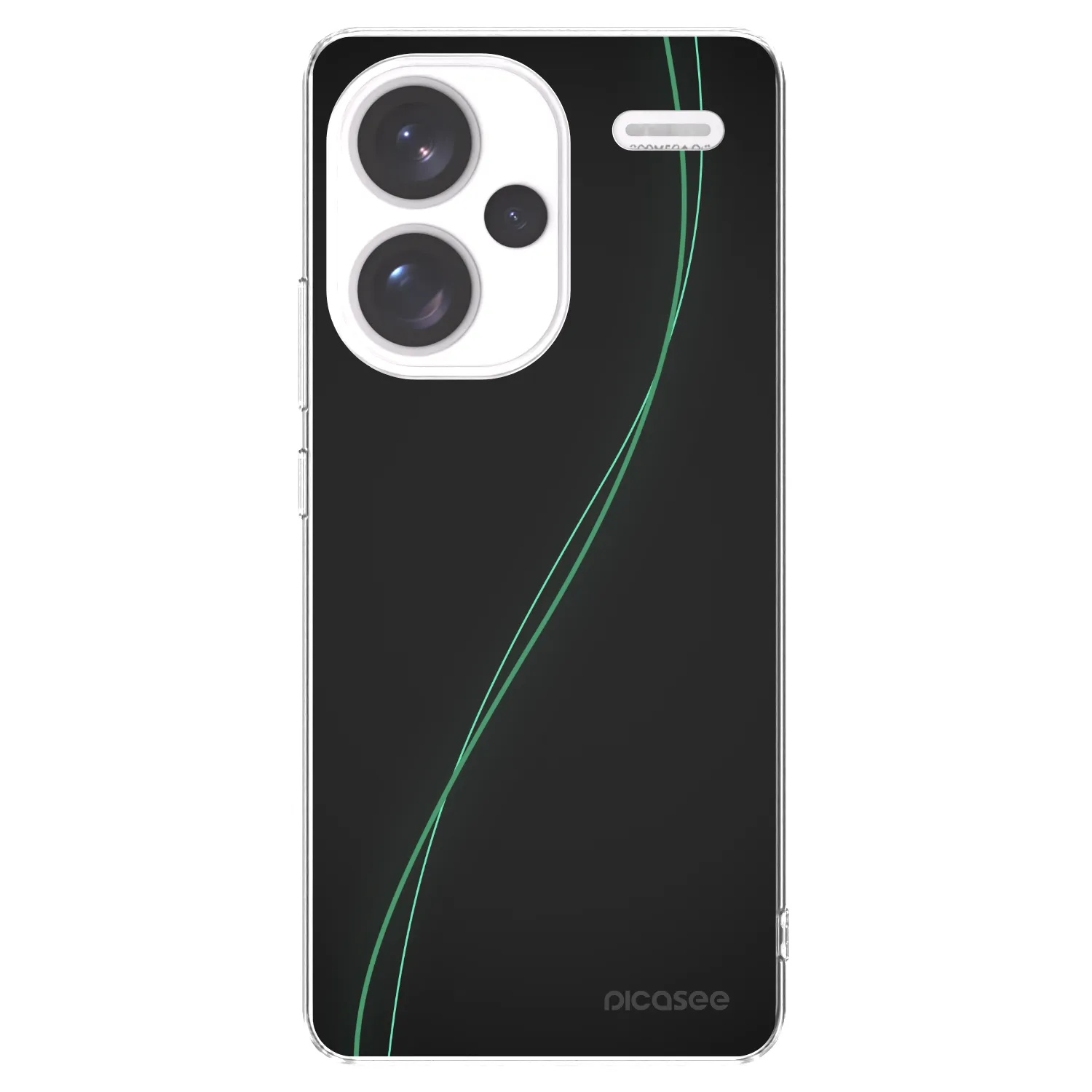 Picasee Xiaomi Redmi Note 13 Pro+ 5G Hülle - Transparentes Silikon - Be Different