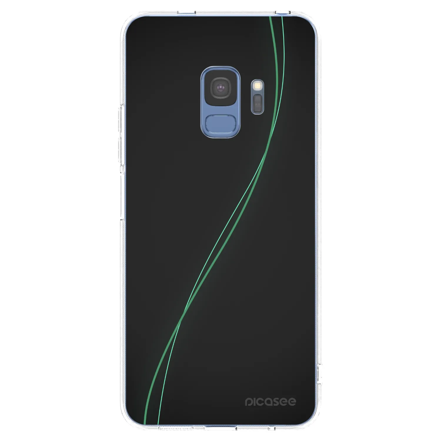Picasee Samsung Galaxy S9 G960F Hülle - Transparentes Silikon - Be Different