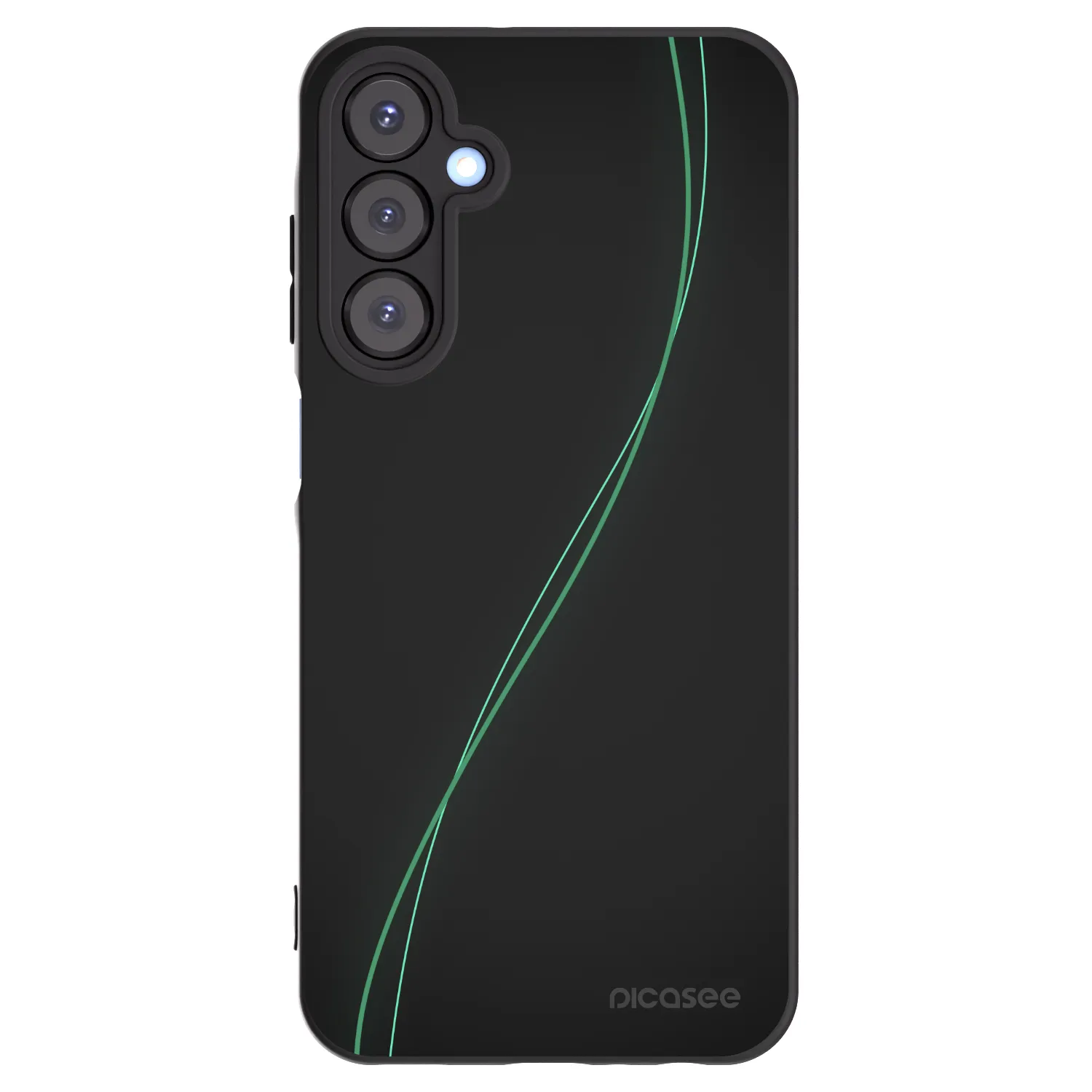 Picasee Samsung Galaxy A25 A256B 5G Hülle - Schwarzes Silikon - Be Different