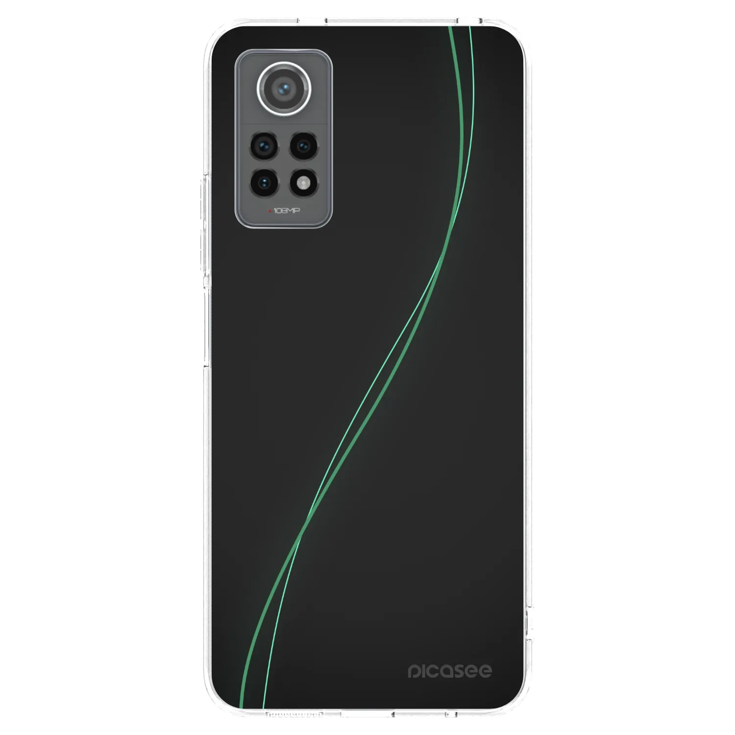 Picasee Xiaomi Redmi Note 12 Pro 4G Hülle - Transparentes Silikon - Be Different