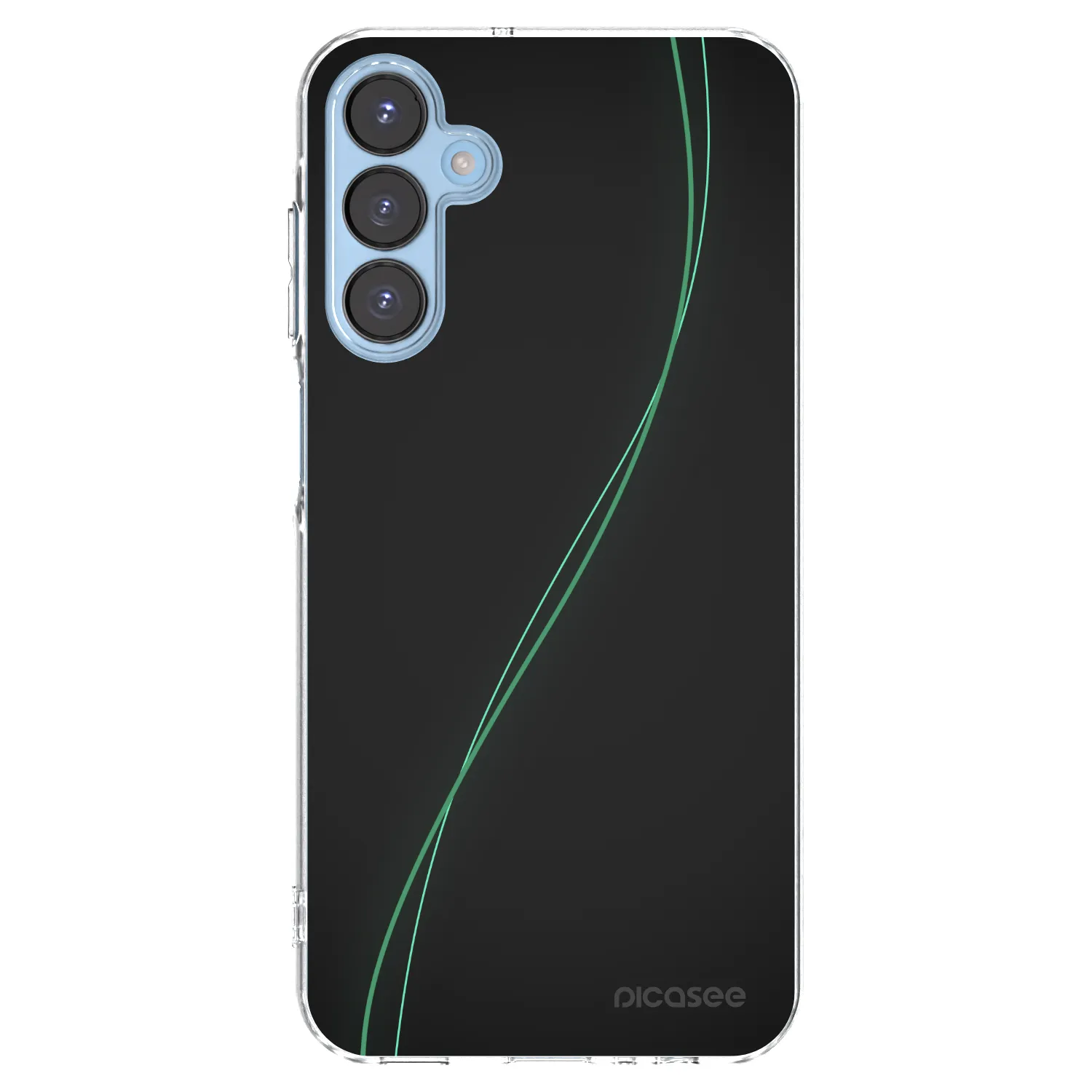 Picasee Samsung Galaxy A15 A156B 5G Hülle - Transparentes Silikon - Be Different