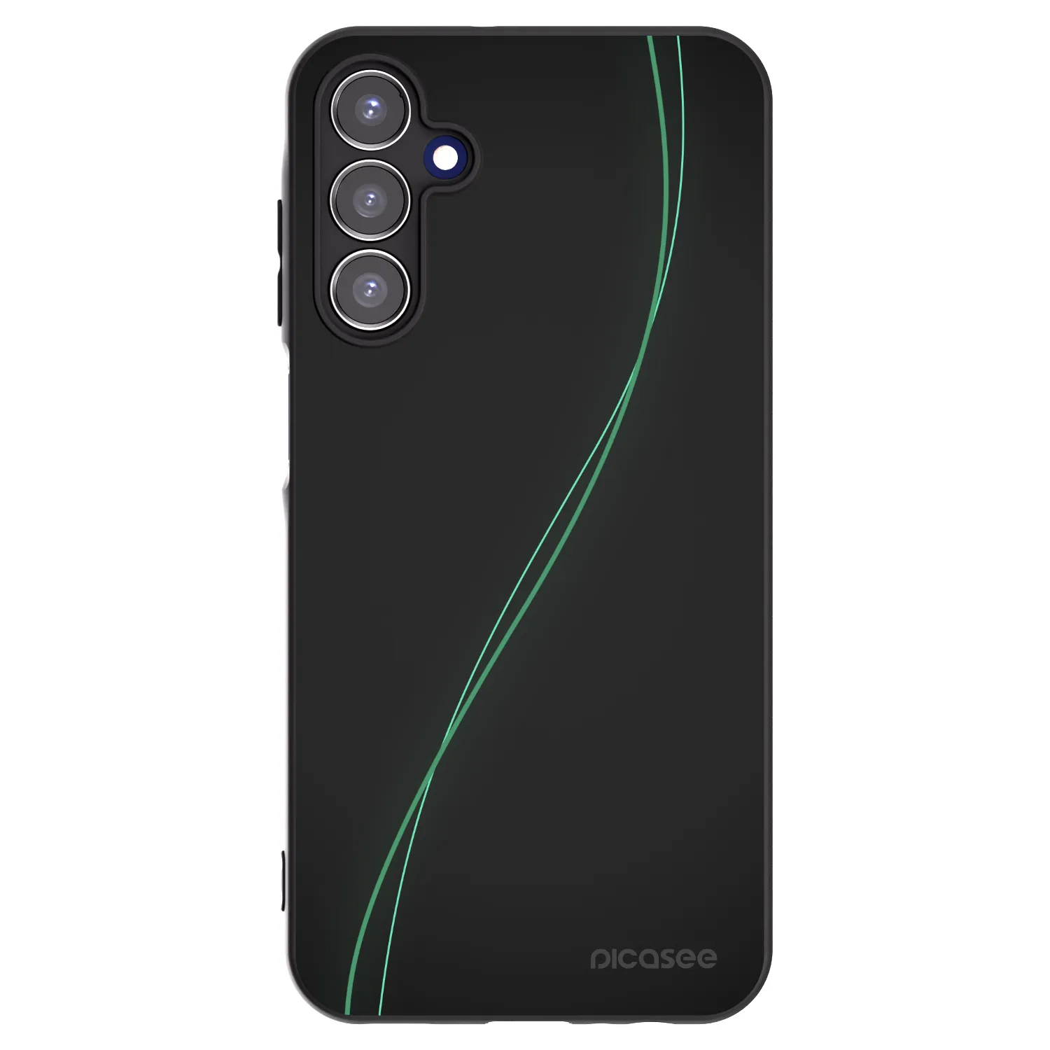 Picasee Samsung Galaxy A15 A155F 4G Hülle - Schwarzes Silikon - Be Different