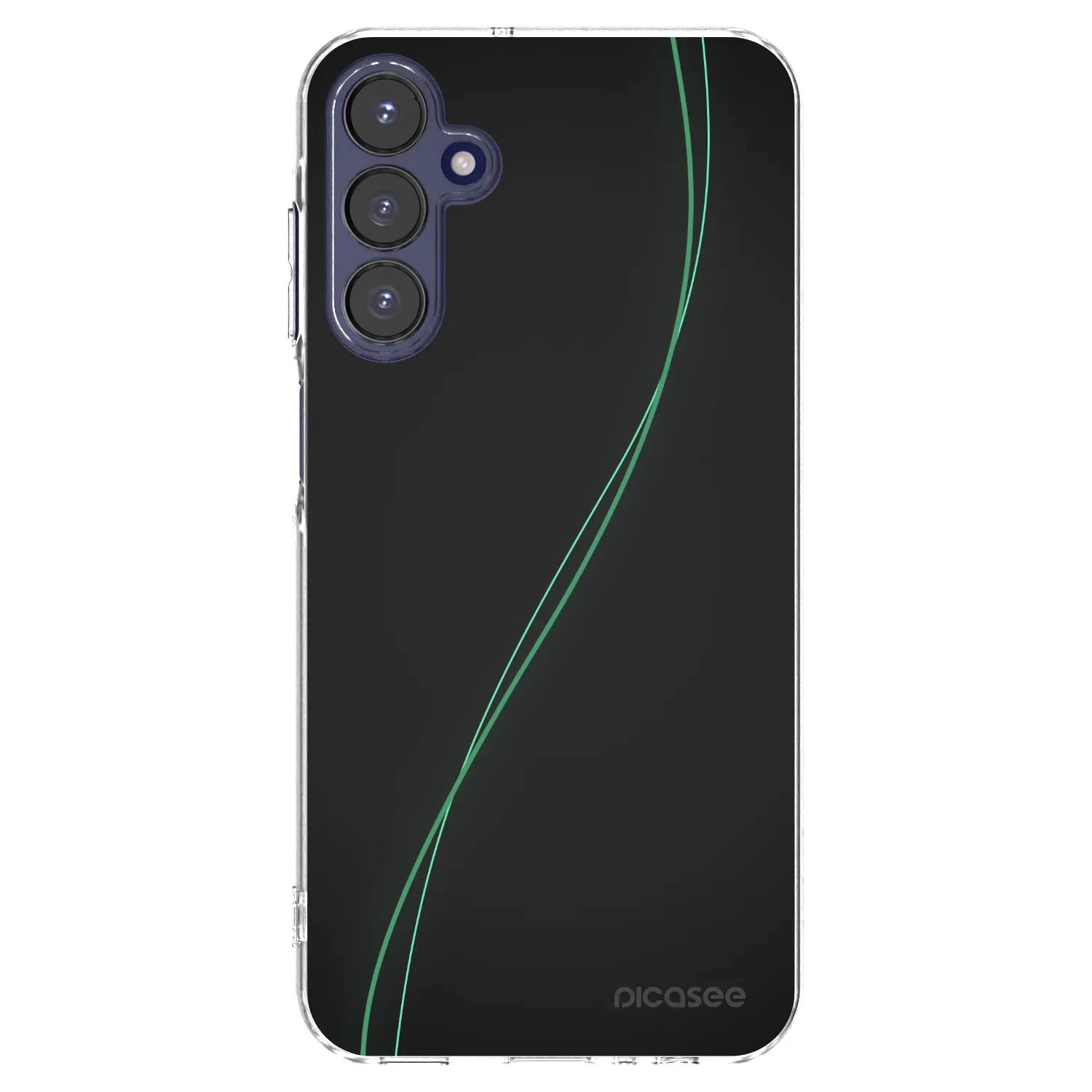 Picasee Samsung Galaxy A15 A155F 4G Hülle - Transparentes Silikon - Be Different