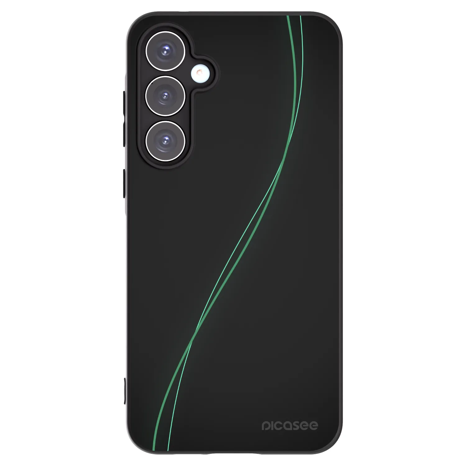 Picasee Samsung Galaxy A55 5G A556B Hülle - Schwarzes Silikon - Be Different